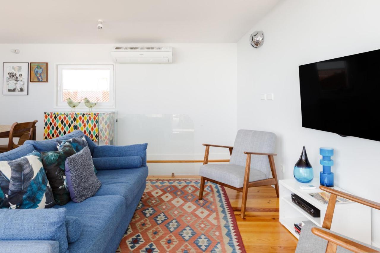 Amazing Rooftop Terrace With River And Historic City View 4 Bedrooms 4 Bathrooms Ac 19Th Century Building Chiado Lisboa Eksteriør bilde