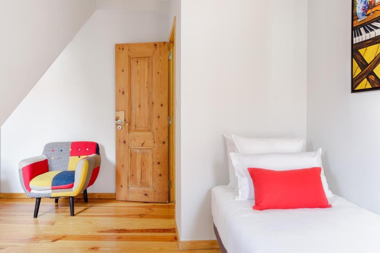 Amazing Rooftop Terrace With River And Historic City View 4 Bedrooms 4 Bathrooms Ac 19Th Century Building Chiado Lisboa Eksteriør bilde