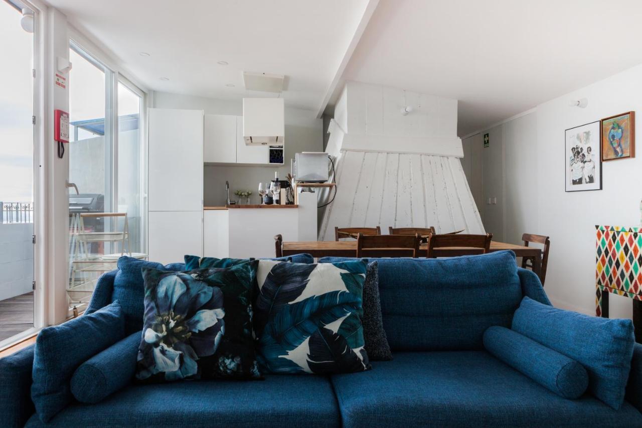 Amazing Rooftop Terrace With River And Historic City View 4 Bedrooms 4 Bathrooms Ac 19Th Century Building Chiado Lisboa Eksteriør bilde